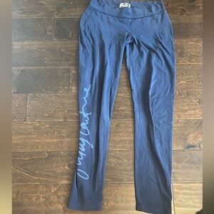 Juice Couture Women’s Vintage Leggings Sz M ST2925 Made In USA Cotton Blend Y2K